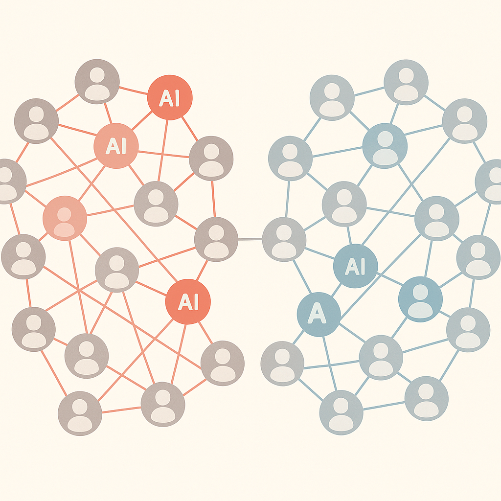 Fact-sensitive AI in hybrid networks